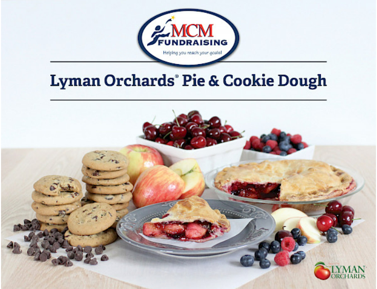 Lyman Orchard Pie and Cookie Dough Fund raiser, cookies and pies on a plate.