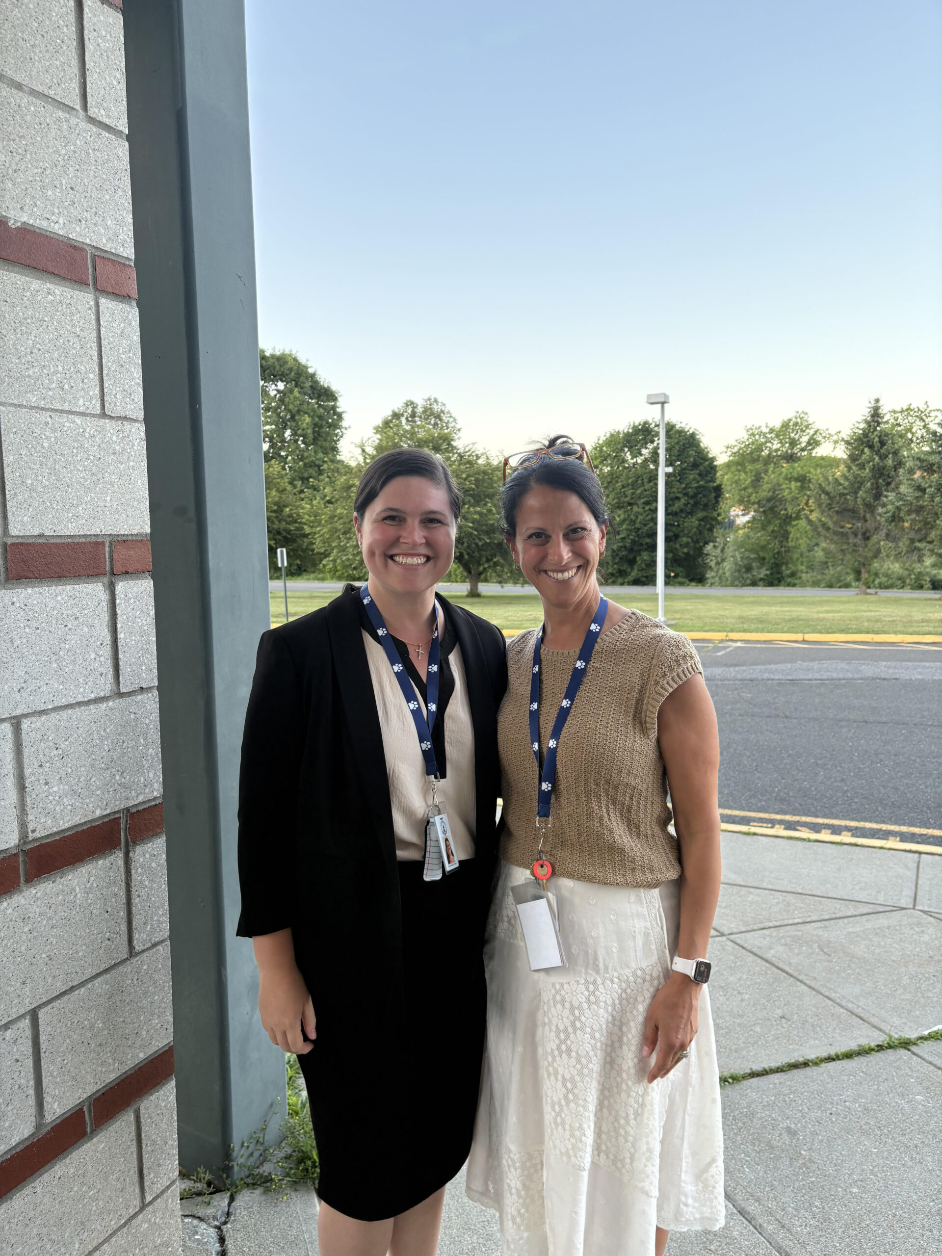 Dr. Katherine Brittain and Mrs. Cathy Calabrese