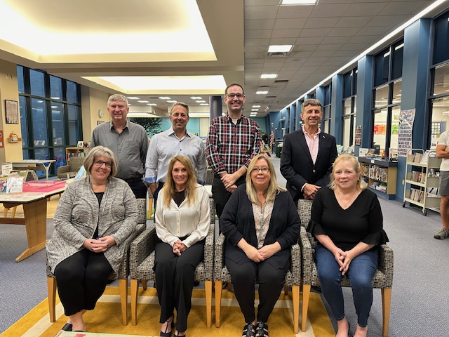 Board of Education members group photo